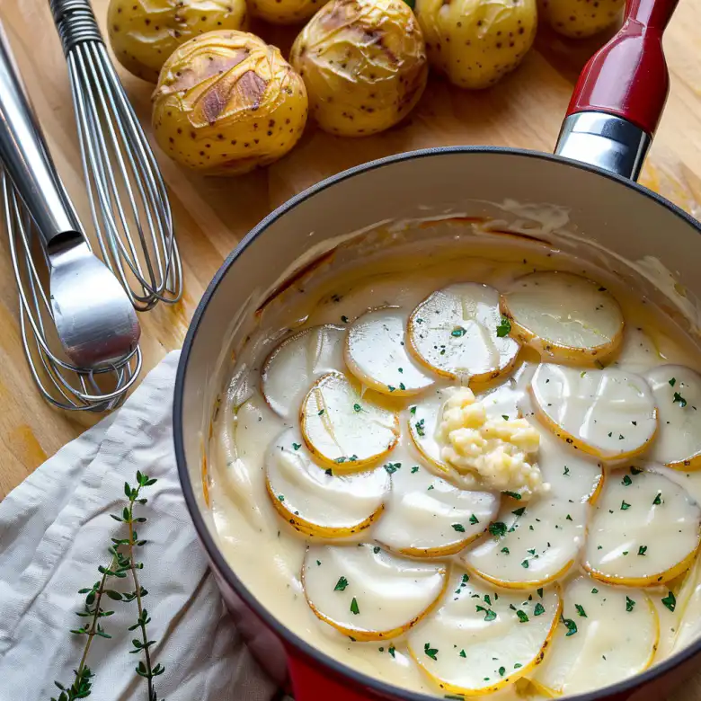 Creamy Potato Gratin Recipe with Gruyère Cheese - Golden & Delicious 2 image 143