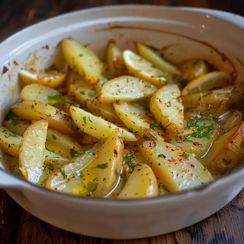 The Best Greek Lemon Potatoes - Crispy & Golden Mediterranean Recipe 2 image 147