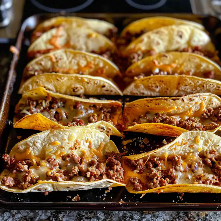 Easy Crispy Baked Ground Beef Tacos Recipe - Ready in 35 Minutes 2 image 226