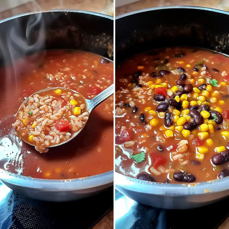 Easy Beans and Rice Taco Soup Recipe - Ready in 50 Minutes 2 image 241