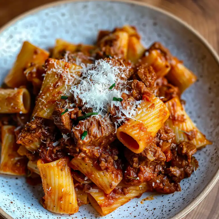 Beef Pasta Recipe in Tomato Sauce – Beef Ragu Pasta Recipe 2 image 268