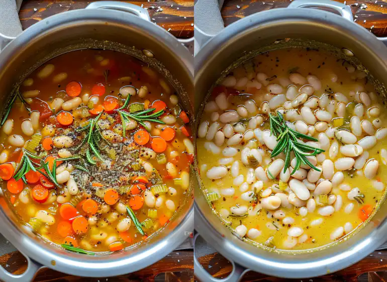 Easy White Bean and Rosemary Soup Recipe - Hearty & Healthy 2 image 299 e1774830708156