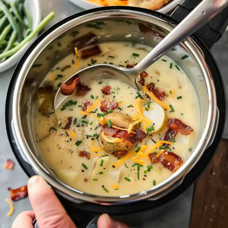 This Instant Pot Potato Soup Is Easy, Creamy, and Loaded with Bacon 2 image 315