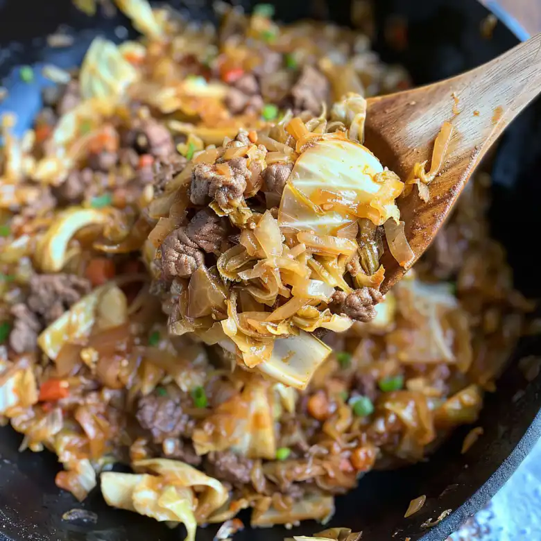 Easy Low-Carb Cabbage and Beef Stir Fry Recipe - Ready in 40 Minutes 2 image 336