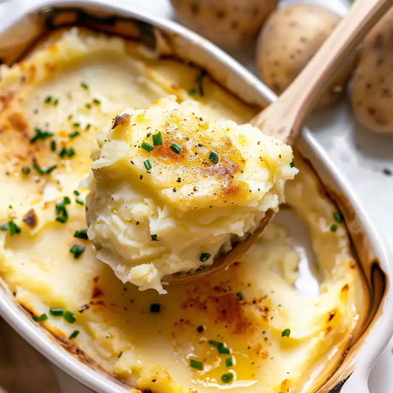 The Best Creamiest Baked Mashed Potatoes Recipe - Golden Top, Silky Interior 2 image 58