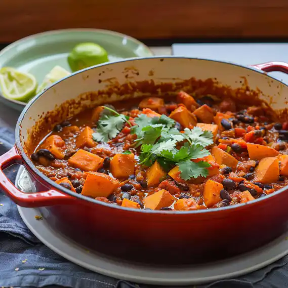 Sweet Potato Black Bean Chili (Easy + Vegan) - The Simple Veganista 2 image 1021