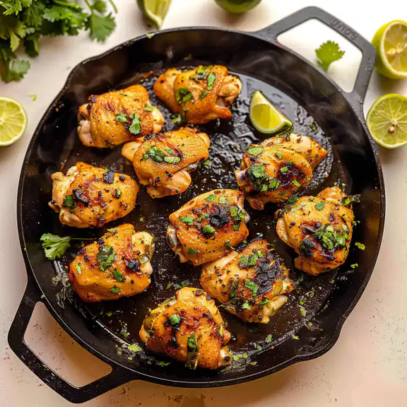 Crispy Cilantro Lime Chicken Thighs Recipe - Easy & Flavorful! 2 image 1049