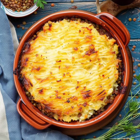 Hearty Lentil Shepherd's Pie Recipe - Comfort Food 2 image 1072
