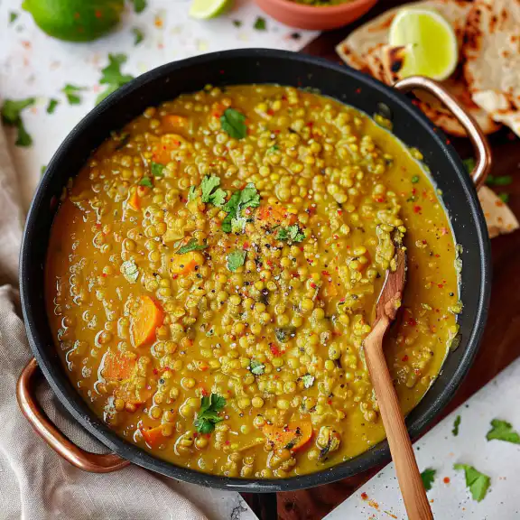 Quick 1-POT GREEN LENTIL DAL Recipe for Busy Evenings 2 image 1080