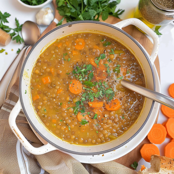 Hearty Carrot and Lentil Soup Recipe - Easy & Nourishing Meal 2 image 1086