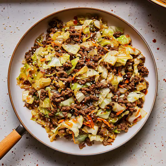 Easy Chinese Ground Beef and Cabbage Stir Fry Recipe for Weeknights 2 image 1107