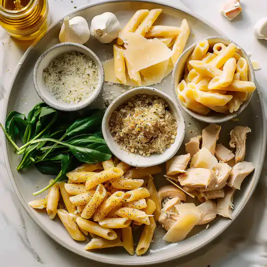 Healthy Garlic Parmesan Chicken Pasta – Easy High-Protein Dinner Recipe 2 image 1119