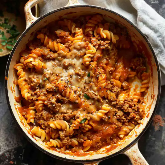 Ease of Cooking with Ground Beef: Simple One-Pan Pasta Recipe 2 image 1147