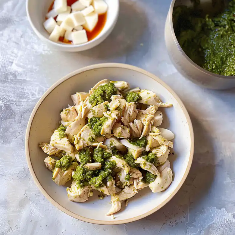 ★ AWESOME PESTO CHICKEN SALAD ★ WonkyWonderful - Fresh & Flavorful 2 image 177