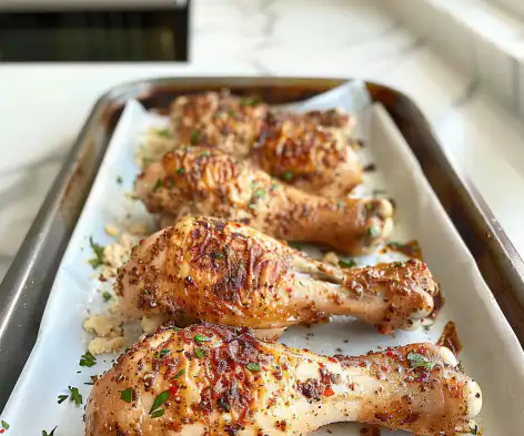 Best Damn Oven Baked Chicken Legs Recipe - RecipeTeacher for Easy Weeknights 2 image 184 e1775628475868