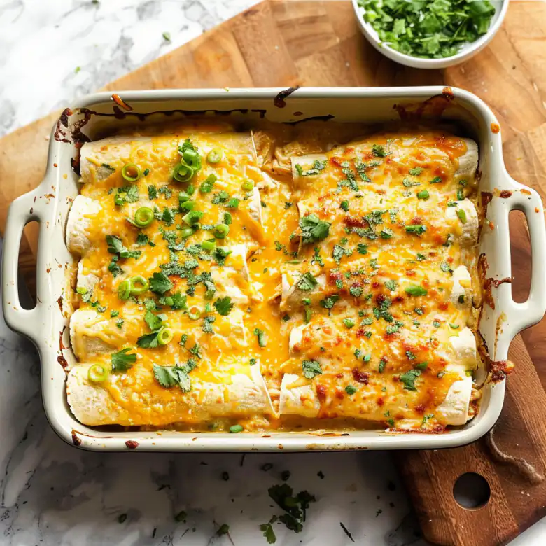 Easy White Chicken Enchiladas with Creamy White Sauce – Ready in 30 Minutes! 2 image 236
