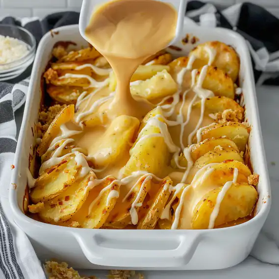 Dad's Creamy & Cheesy Au Gratin Potatoes | Ambitious Kitchen Recipe 2 image 309