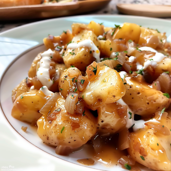 Easy French Onion Potatoes Recipe - Comforting Side Dish 2 image 394