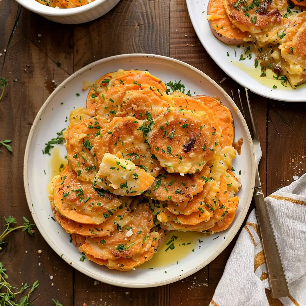 Easy Scalloped Sweet Potatoes Recipe - Delicious Side Dish 2 image 398