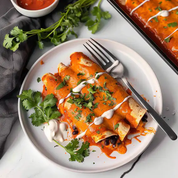 Delicious Black Bean Enchiladas Recipe for a Quick Weeknight Meal 2 image 745