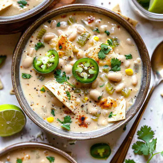 Quick Creamy White Bean Enchilada Soup Recipe - Easy & Delicious 2 image 769