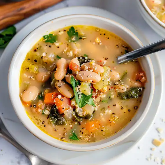 Italian White Bean Soup: Dairy-Free, Gluten-Free - Healthy Hearty Recipes 2 image 796