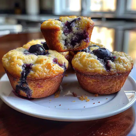 Fluffy Blueberry Muffins Packed With Protein - Easy & Delicious Recipe 2 image 856