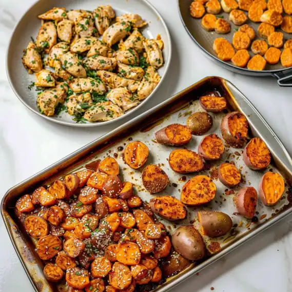 Easy Chicken Sweet Potato Bowls Recipe for Dinner 2 image 865