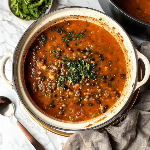 Protein Black Bean and Lentil Soup Recipe - Hearty & Healthy 2 image 877