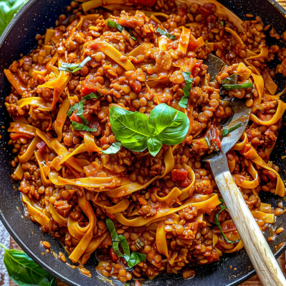 Easy Lentil Bolognese Recipe | Flavorful Plant-Based Pasta Sauce 2 image 886