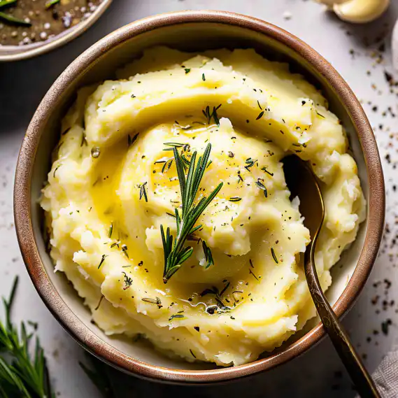 Best Rosemary Garlic Mashed Potatoes Recipe | Flavorful & Creamy Side Dish 2 image 907