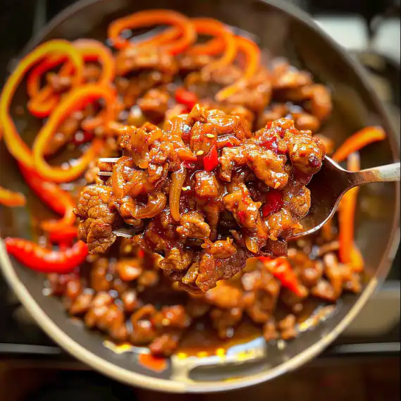 Crispy Chilli Beef Rice - CookTune Recipe for a Delicious Meal 2 image 939
