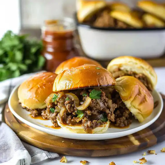 Irresistible French Onion Beef Sloppy Joes: Easy Ground Beef Sandwich Recipes for Dinner 2 image 959