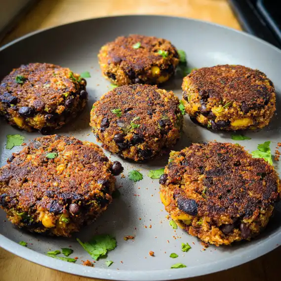 Easy Spicy Black Bean Veggie Burgers Recipe for a Delicious Meal 2 image 106