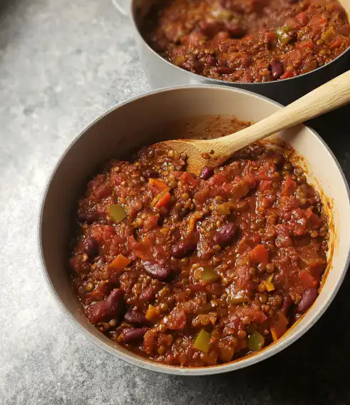 Easy Vegan Lentil Chili Recipe for a Comforting Meal 2 image 129 e1778109877347