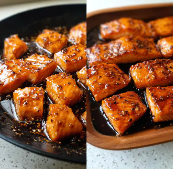Easy Honey Glazed Salmon Bowl (Sweet & Savory) Recipe - Quick Dinner 2 image 142 e1778130768410