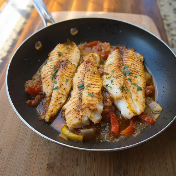 Tilapia in Roasted Pepper Sauce: A Savory Seafood Feast for Easy Weeknights 2 image 180