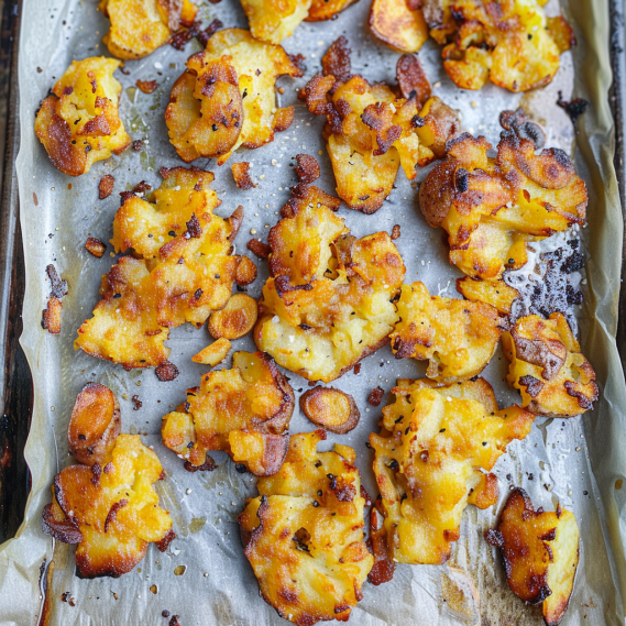 These Smashed Potatoes Are Crispy, Creamy, and Garlicky in Every Bite 2 image 212