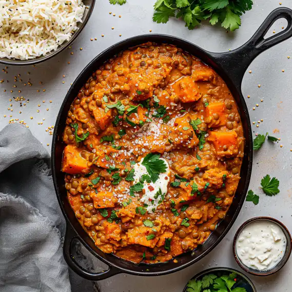 Creamy Sweet Potato Lentil Curry Packed With Cozy Coconut Flavor 2 image 243