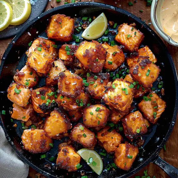 Delicious Crispy Bang Bang Salmon Bites Recipe 2 image 258