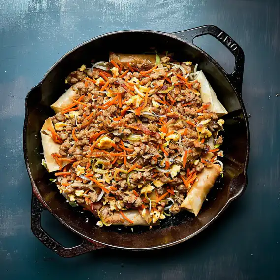 Cozy Egg Roll in a Bowl: A Low Carb & Keto One-Pan Dinner for Easy Weeknights 2 image 379