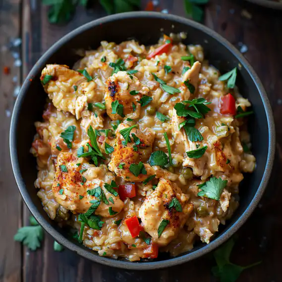 Creamy Cajun Chicken & Rice Bowls – High Protein Meal Prep Idea 2 image 495