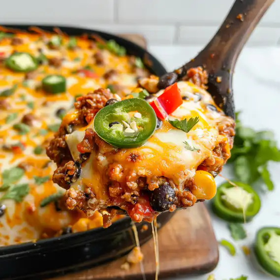 Easy Mexican Ground Beef Casserole Recipe for Weeknight 2 image 510