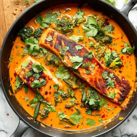 Thai Coconut Salmon Curry – Creamy, Spiced, and Bursting with Flavor 2 image 537