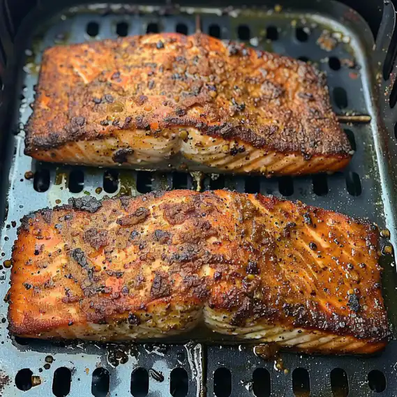 Best Damn Air Fryer Blackened Salmon - RecipeTeacher | Easy & Flavorful 2 image 547