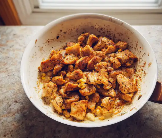 Easy & Flavorful Street Corn Chicken Bowl Recipe for Dinner 4 image 88 e1777965301937