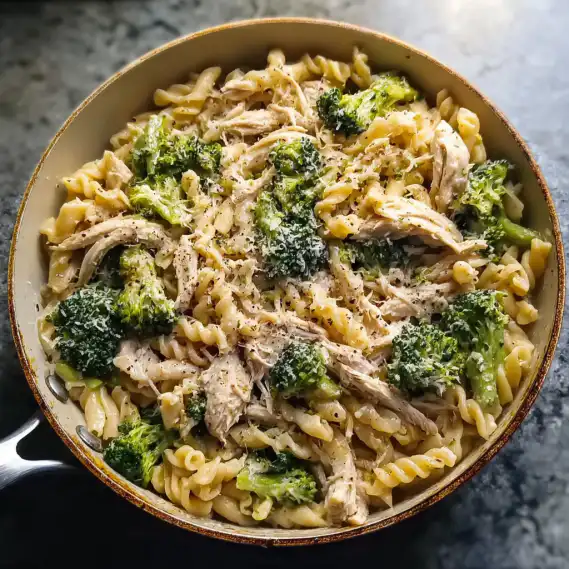 High Protein Rotisserie Chicken Broccoli Pasta - Easy & Quick Dinner 2 image 90